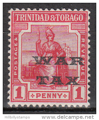 Trinidad And Tobago    Scott No.  MR11    Unused Hinged     Year  1917 - Trinidad Y Tobago