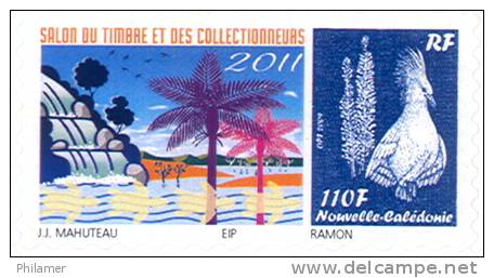 Nouvelle Caledonie Timbre Personnalise Officiel De L´OPT Pour Salon Collectionneurs Aout 2011 Neuf UNC - Other & Unclassified