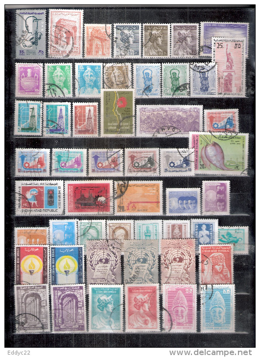 Petit Lot De Syrie - 72 Différents -  Obl/gest/used (à Voir) - Syrie