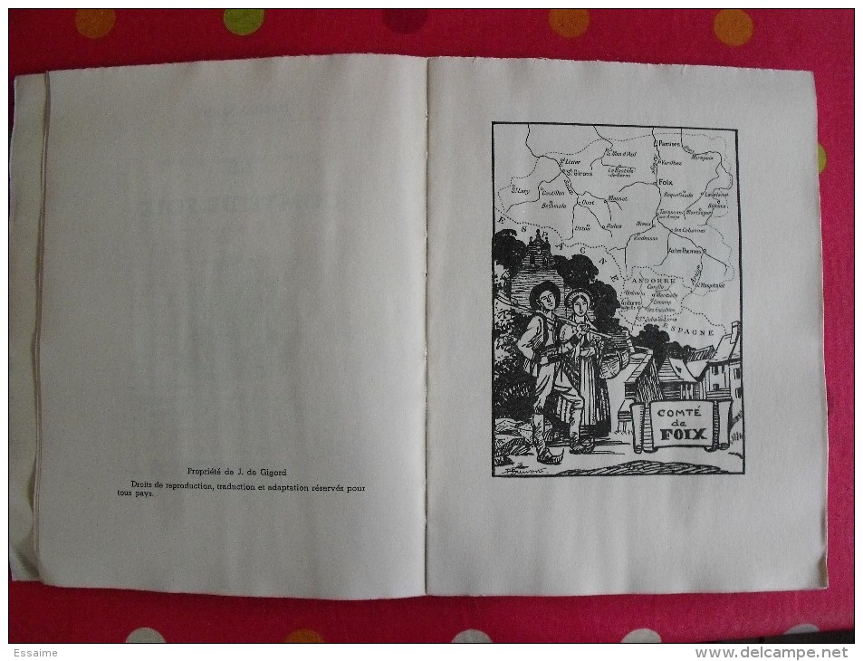 Le Comté De Foix. Isabelle Sandy. éd. J. De Gigord, Paris Sd (vers 1950) - Auvergne