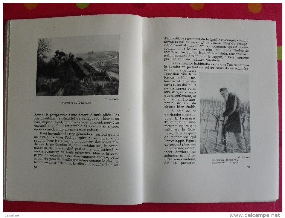 Le Jura. Marguerite Bourcet. éd. J. De Gigord, Paris Sd (vers 1950) - Franche-Comté