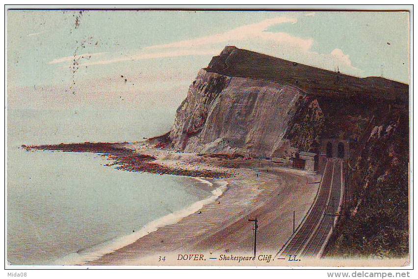 DOVER . SHAKESPEARE CLIFF . Editeur L. L. - Dover