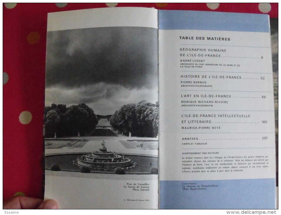 Ile De France. Horizons De France. Nouvelles Provinciales. 1963. Nombreuses Photos. Histoire Art Géographie Humaine - Ile-de-France