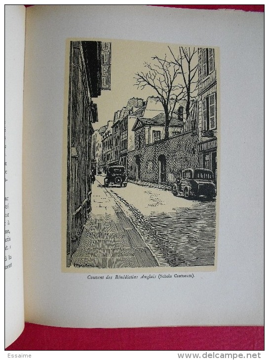 Ma vieille rue Saint Jacques. Paris. Jean Verwaest. Henri Breton, Pierre Benoit. éd Durassié 1953