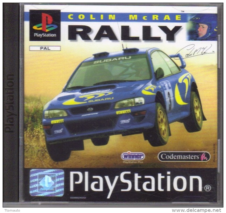 Jeux PS1  -  Colin McRae Rally - Playstation