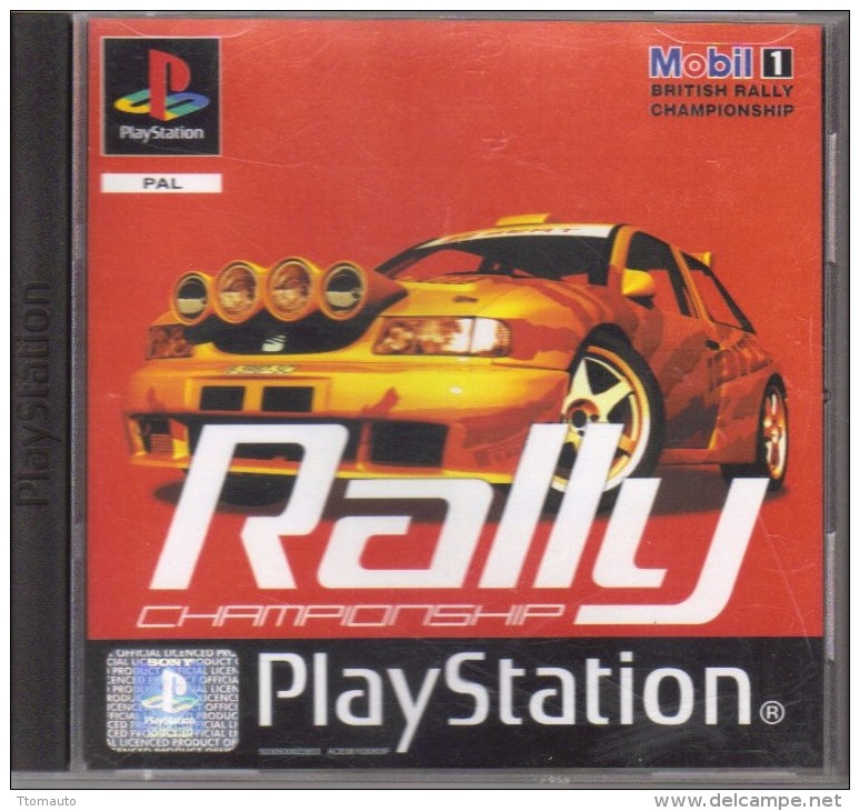 Jeux PS1  -   Rally Championship - Playstation