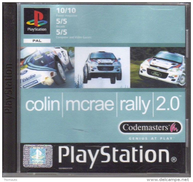 Jeux PS1  -  Colin McRae Rally 2.0 - Playstation