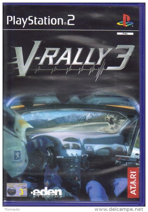 Jeux PS2  Playstation  2  -   V-Rally 3 - Playstation 2