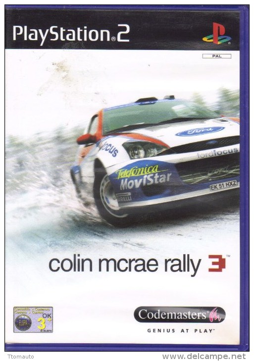 Jeux PS2  -  Playstation 2 -   Colin McRae Rally 3 - Playstation 2