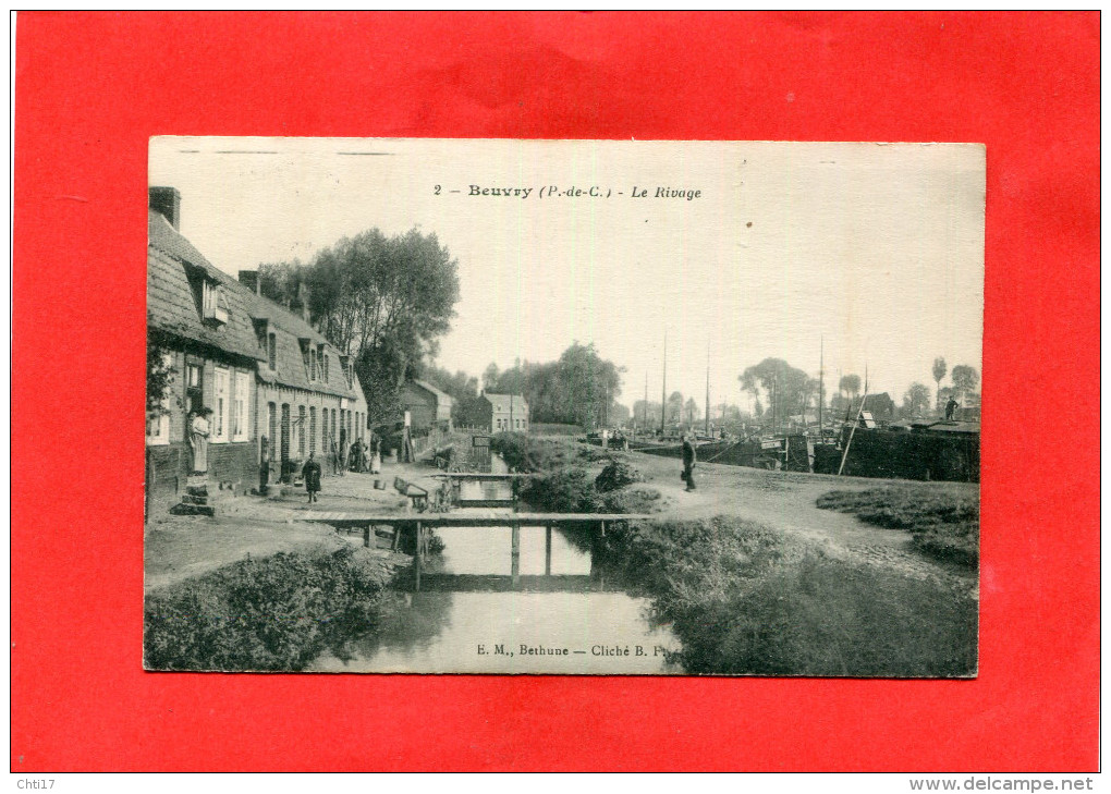 BEUVRY    1910    LE RIVAGE    /  CIRC OUI   / EDIT - Beuvry