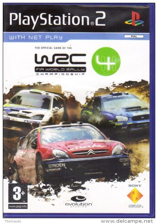 Jeux PS2  -   WRC Rally  4 - Playstation 2