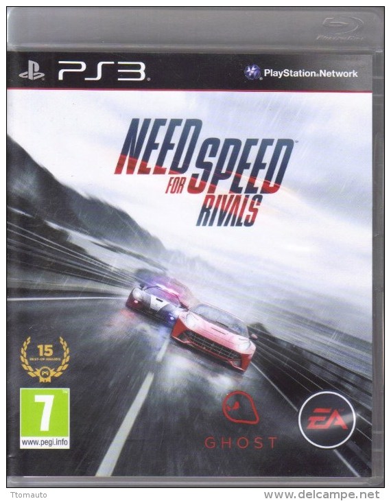 Jeux PS3  -   Playstation 3  -  Need For Speed - Rivals - PS3