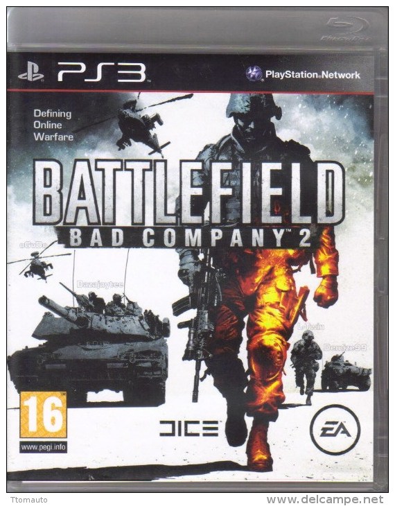 Jeux PS3  -   Battlefield  -  Bad Company 2 - PS3