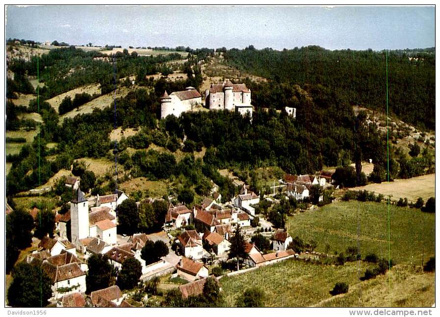 Belle  CPSM  -   Vaillac -  Le Bourg Et Le Château                               U340 - Other & Unclassified