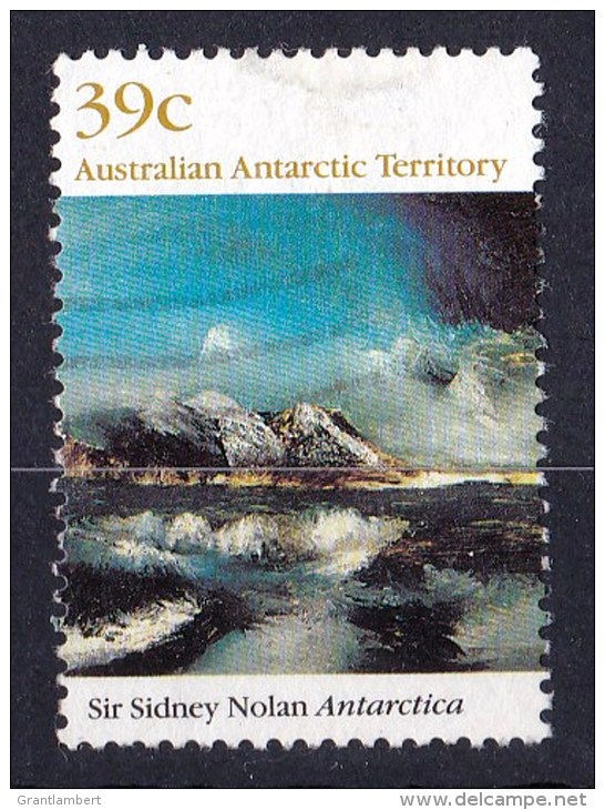 Australian Antarctic 1989 Landscape Painting By Nolan 39c Antarctica Used - - - Used Stamps