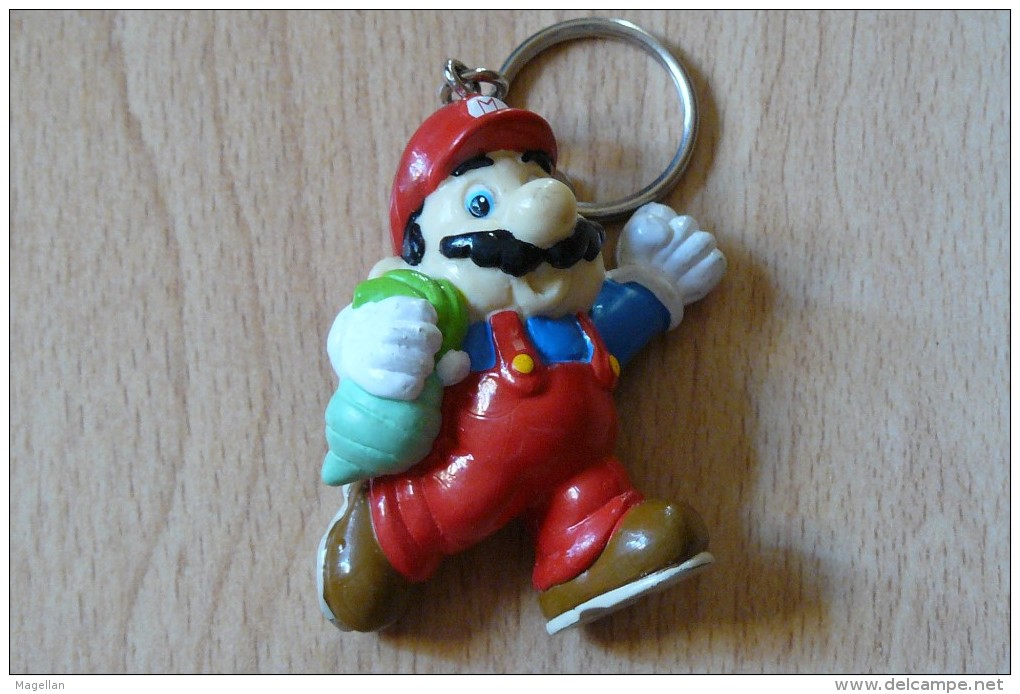 Mario Héros Du Jeu Super Mario Bros De Nintendo - Porte-clefs - Rare (Voir Scans Et Description) - Porte-clefs