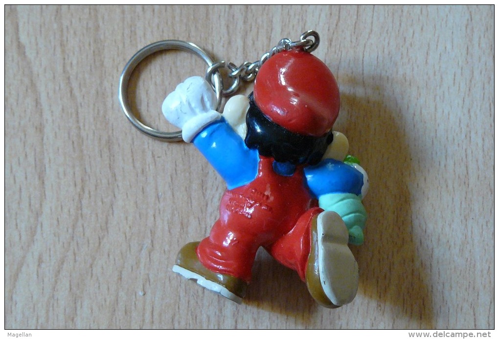 Mario Héros Du Jeu Super Mario Bros De Nintendo - Porte-clefs - Rare (Voir Scans Et Description) - Porte-clefs