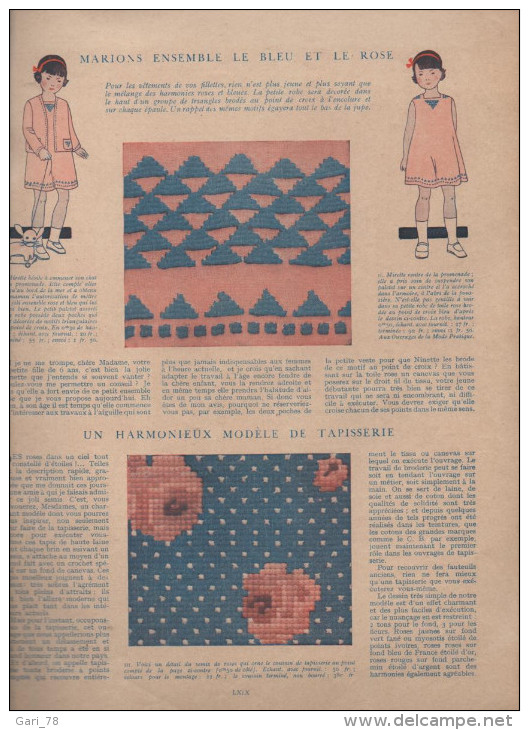 Mode Pratique N° 36 Du 3.9.1932 - Fashion