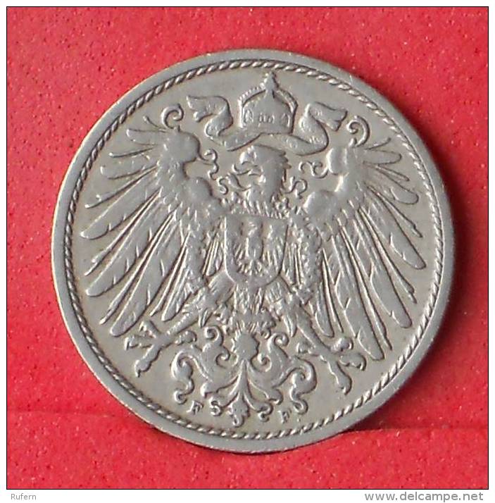 GERMANY EMPIRE  10  PFENNIG  1900 F   KM# 12  -    (Nº12428) - 10 Pfennig