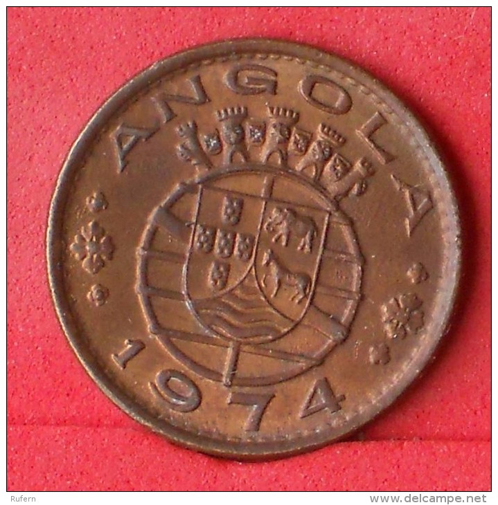 ANGOLA  1  ESCUDOS  1974   KM# 76  -    (Nº12433) - Angola