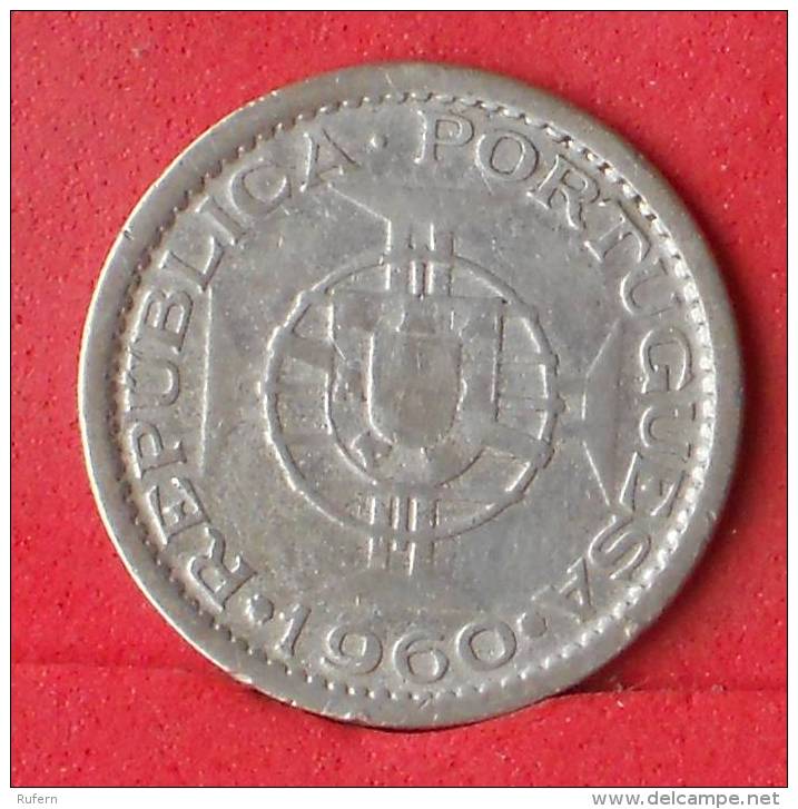 MOZAMBIQUE  5  ESCUDOS  1960  4 GRS - 0,650 SILVER KM# 84  -    (Nº12435) - Mozambique