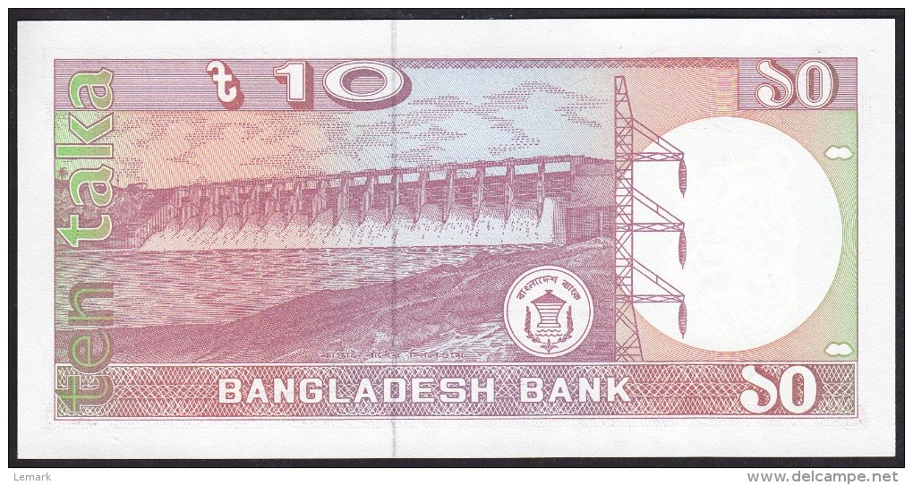 Bangladesh 10 Taka 1997 P33 UNC - Bangladesh