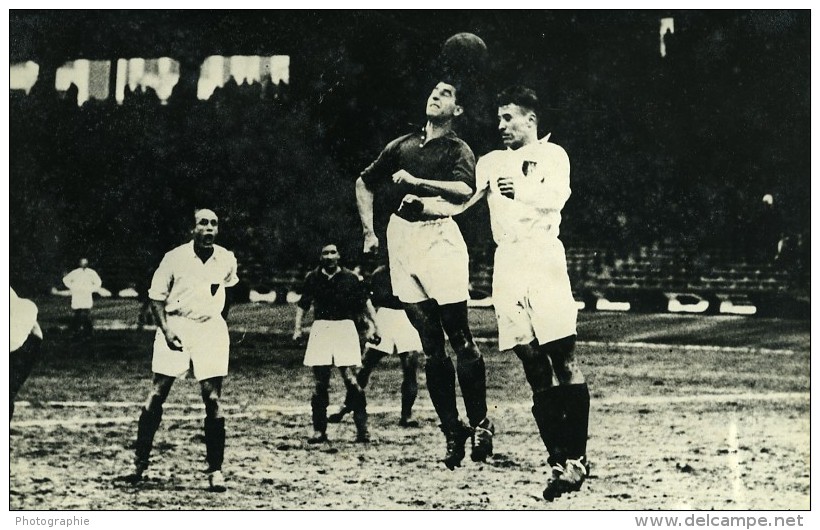 France Parc Des Princes Football Match Nord 1 Nord Est 3 Ancienne Photo 1947 - Sports