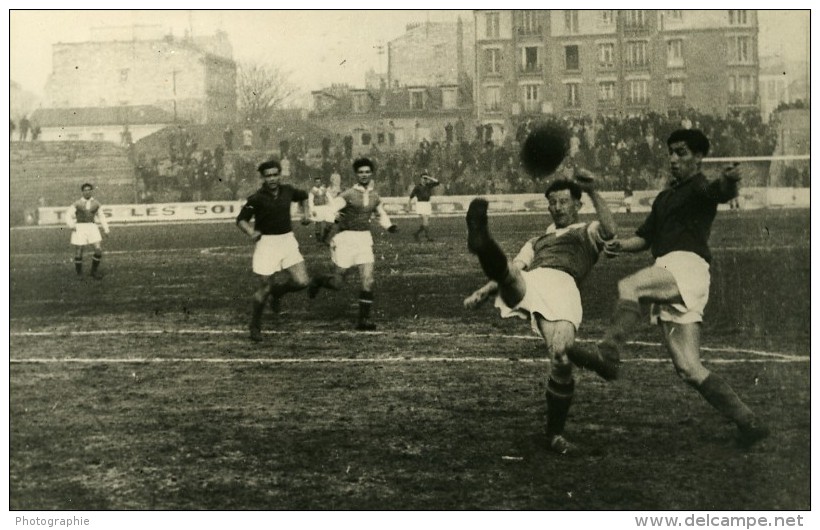 France Saint Ouen Football Match Metz 1 Red Star 0 Ancienne Photo 1947 - Sports