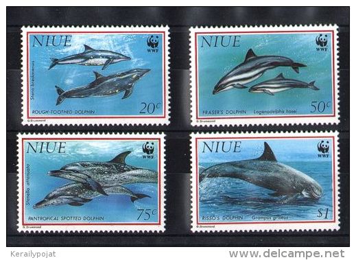 Niue - 1993 Dolphins MNH__(TH-2529) - Niue