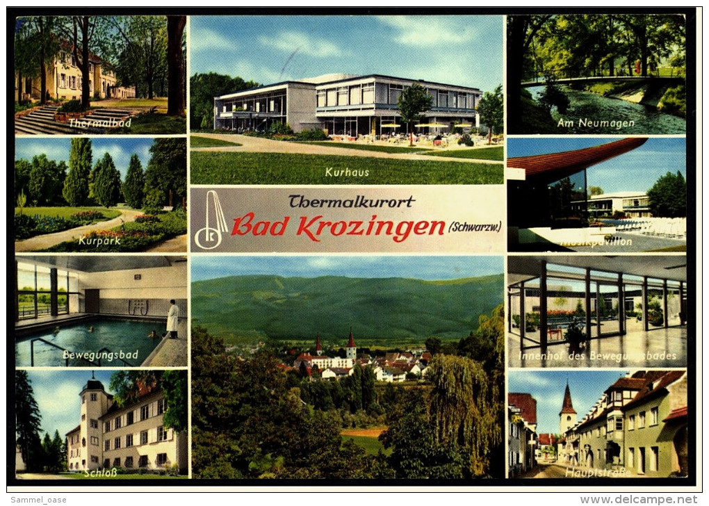 Bad Krozingen  - Thermalkurort Am Schwarzwald  -  Mehrbild-Ansichtskarte Ca. 1982    (4924) - Bad Krozingen