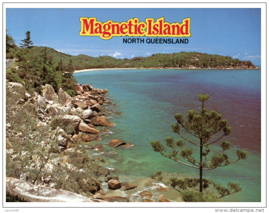 (718) Australia - QLD - Magnetic Island (with RTS / DLO Puprle Postmark At Back Of Card) - Mackay / Whitsundays