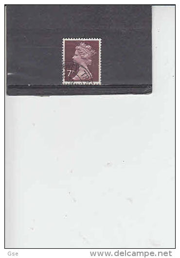 GRAN BRETAGNA 1974 - Unificato  734 - Elisabetta - Used Stamps