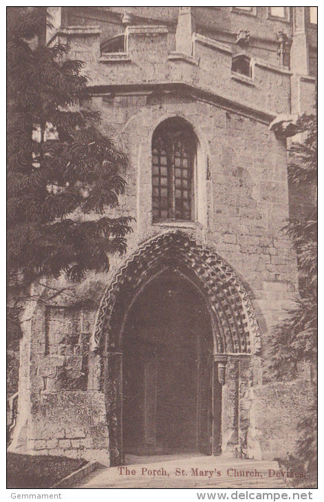 DEVIZES - ST MARYS CHURCH PORCH - Other & Unclassified