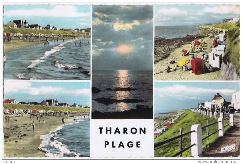 Cpsm  THARON PLAGE Multivues - Tharon-Plage