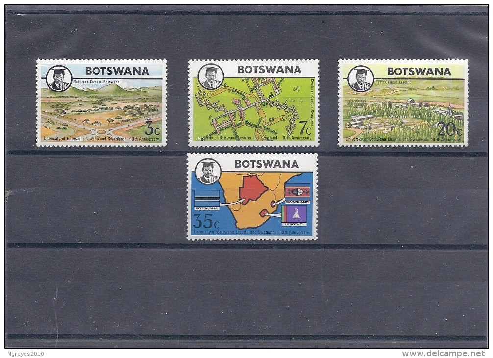 150021684   BOTSWANA  YVERT  Nº  258/61  */MH - Botswana (1966-...)