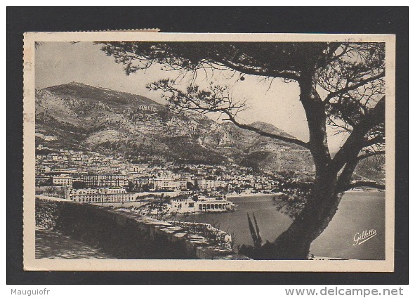 DF / MONACO / SUR CP / TP 122 RAVIN ET EGLISE STE DEVOTE / OBL. MONTE-CARLO 11 X 37 PRINCIPAUTE DE MONACO - Storia Postale