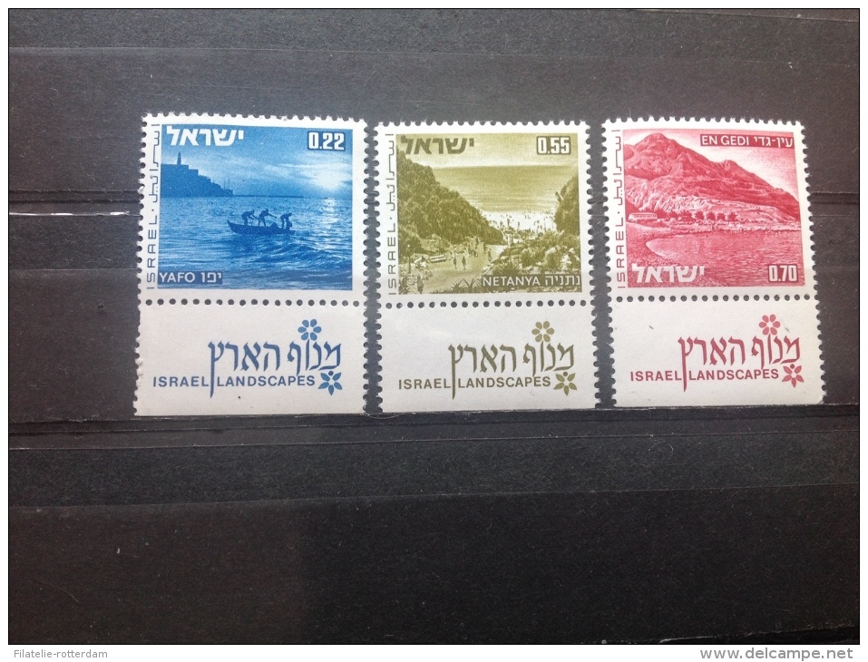 Israël - Postfris / MNH - Serie Landschappen 1972 - Usados (con Tab)