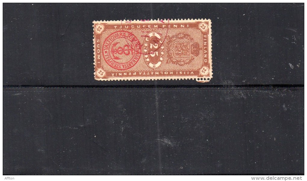 Finland Old Stamp - Steuermarken