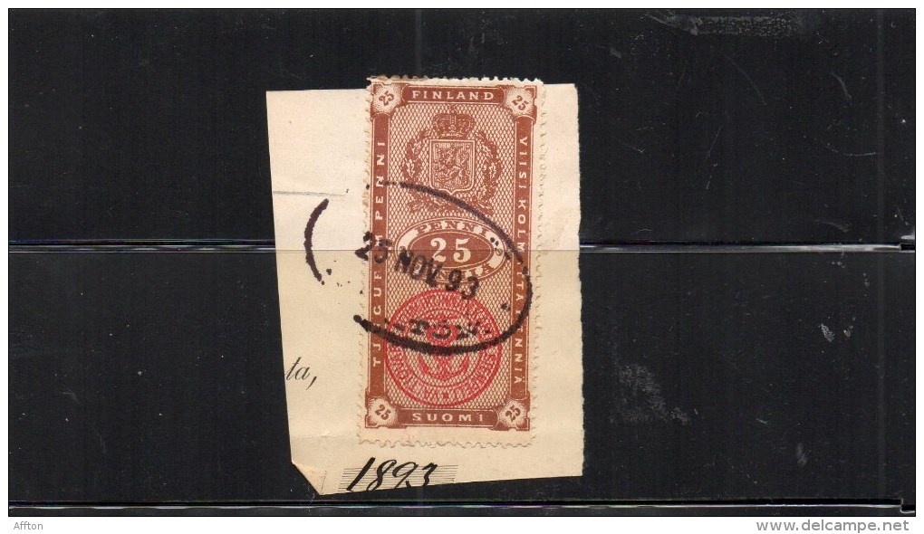 Finland Old Stamp - Revenue Stamps