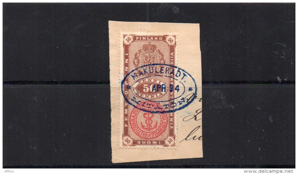 Finland Old Stamp - Fiscales