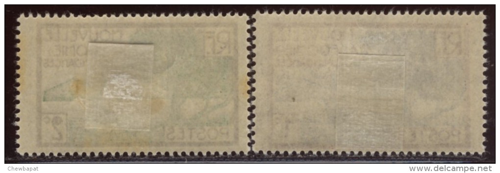 Nouvelle-Calédonie - Neuf - Charnière  Y&T 1928  N° 139 Et 140 Baie Des Palétuviers 1c Et 2c - Nuevos