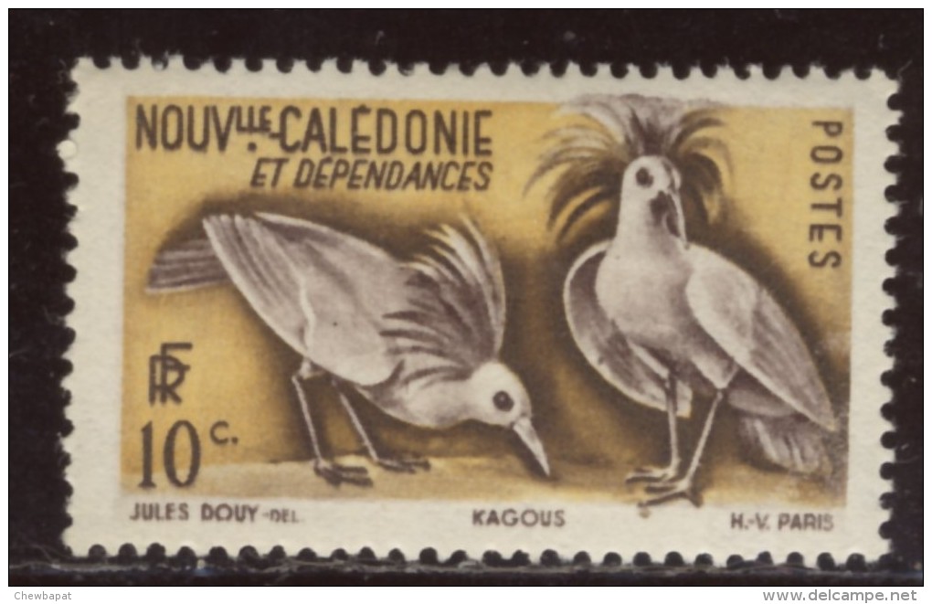 Nouvelle-Calédonie - Neuf - Charnière  Y&T 1948  N° 259 Cagous 10c Jaune Et Brun - Ungebraucht