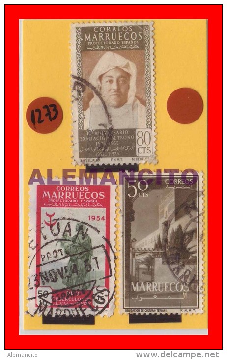 ESPAÑA  -  COLONIAS ESPAÑOLAS - MARRUECOS ESPAÑOL - AÑO 1928- 1957 - Marruecos Español