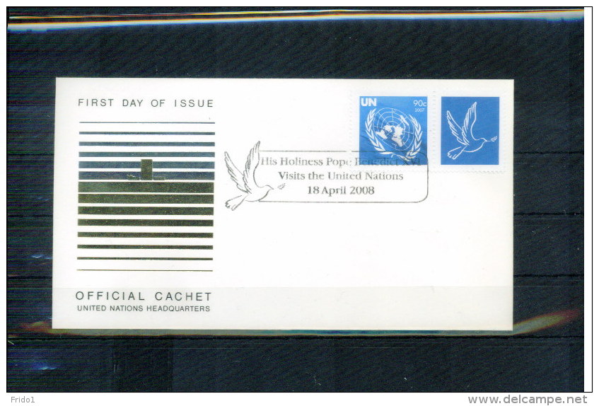 UN / UNO New York 2007 Michel 1062 FDC - Briefe U. Dokumente