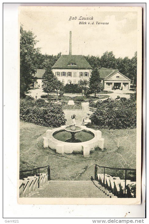 0-7232 BAD LAUSICK, Blick Von Der Terrasse - Bad Lausick