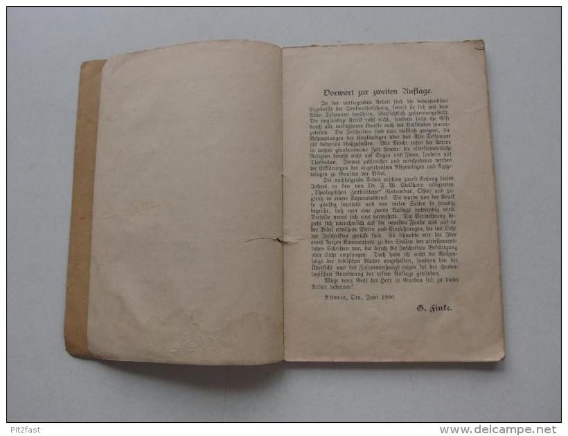 Das Schreien Der Steine Oder Hieroglyphen, Keilinschrift Und Bibelwort , 1900 , Bibel , Kirche , Religion , Glaube !!! - Christentum