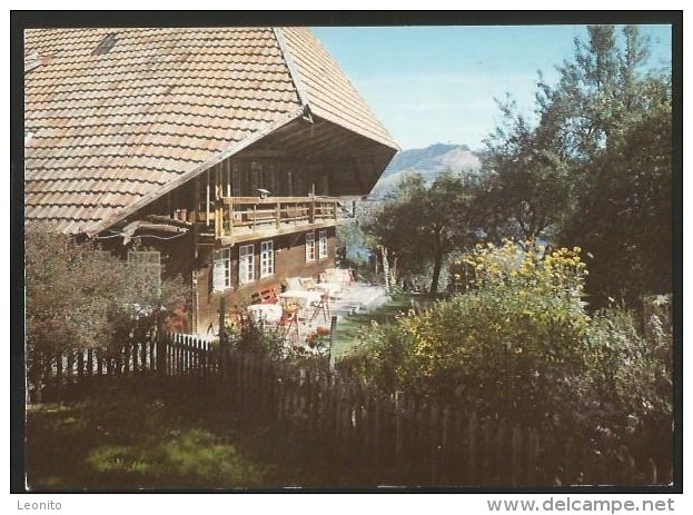 FRÖHND-HOF über Schönau Lörrach Pension Café HAUS HIRTENBRUNNEN 1980 - Loerrach