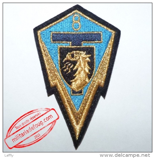 Badge 8ème RT Régiment De Transmission, Insigne Trans, Patch, écusson Tissu... - Army