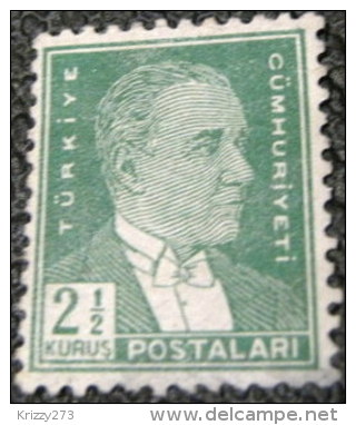 Turkey 1931 Kemal Ataturk 2.5k - Used - Gebraucht