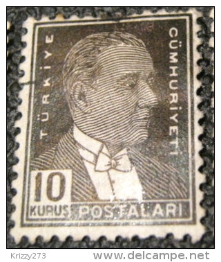 Turkey 1931 Kemal Ataturk 10k - Used - Usati